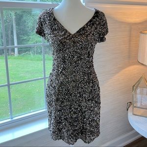 Parker Sequin Mini Cocktail Dress